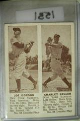 Joe Gordon, Charley Keller Baseball Cards 1941 Double Play Prices