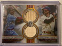 Bryce Harper / Mike Schmidt [Orange Dual Player] #DR2-SH Baseball Cards 2024 Topps Tribute Dual Relic Prices