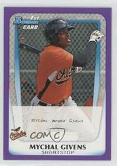 Mychal Givens #BP50 Baseball Cards 2011 Bowman Prospects Prices