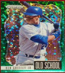 Ken Griffey Jr. [Green Prizm] #OS-2 Baseball Cards 2021 Panini Prizm Old School Prices