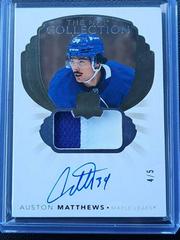 Auston Matthews Hockey Cards 2021 Upper Deck The Cup NHL Collection Auto Patch Prices