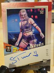 Stevie Turner [Red] Wrestling Cards 2022 Panini NXT WWE Signatures Prices