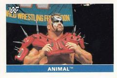 Animal #116 Wrestling Cards 1991 WWF Superstars Stickers Prices