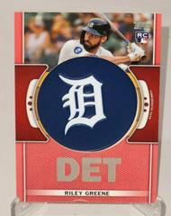 Riley Greene [Red] #TLP-RG Baseball Cards 2023 Topps Team Logo Patch Prices