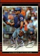 Ivan Rodriguez #40 Baseball Cards 2002 Bowman Prices