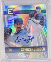 Spencer Strider [Autograph] Baseball Cards 2022 Panini Chronicles Essentials Prices