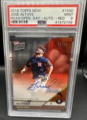 Jose Altuve [Autograph Red] Baseball Cards 2018 Topps Now Road to Opening Day Prices