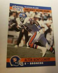 Alton Montgomery #721 Football Cards 1990 Pro Set Prices