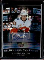 Matthew Phillips [Autograph] Hockey Cards 2021 Upper Deck Allure Control Room Prices