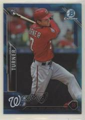 Trea Turner [Blue Refractor] #51 Baseball Cards 2016 Bowman Chrome Prices