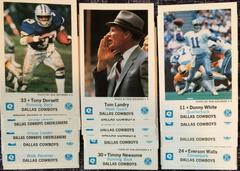 Tom Landry Football Cards 1983 Cowboys Police Prices