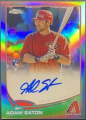 Adam Eaton [Blue Refractor] #155 Baseball Cards 2013 Topps Chrome Prices