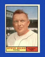 Steve Bilko #184 Baseball Cards 1961 Topps Prices