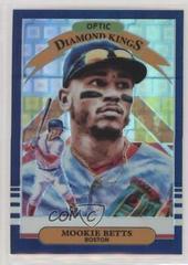 Mookie Betts [Pandora Blue] #1 Baseball Cards 2019 Panini Donruss Optic Prices
