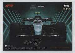 Aston Martin Aramco Cognizant [Teal] Racing Cards 2022 Topps Lights Out Formula 1 Prices