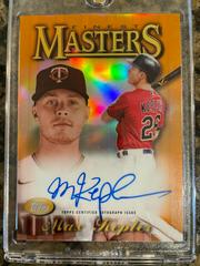 Max Kepler Baseball Cards 2021 Topps Finest 1997 Masters Autographs Prices