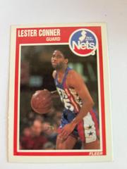 Lester Conner [Error] #96 Basketball Cards 1989 Fleer Prices
