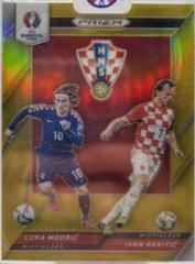 Ivan Rakitic [Gold Prizm] #181 Soccer Cards 2016 Panini Prizm UEFA Prices