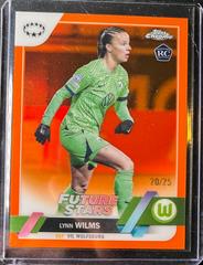 Lynn Wilms [Orange] #47 Soccer Cards 2022 Topps Chrome UEFA Women's Champions League Prices