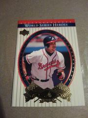 David Justice Baseball Cards 2002 Upper Deck World Series Heroes Prices