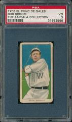 Bob Groom Baseball Cards 1909 T206 El Principe De Gales Prices