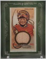 Yadier Molina #MFR-YM Baseball Cards 2023 Topps Allen & Ginter Mini Framed Relics Prices