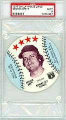 George Brett Baseball Cards 1977 Chilly Willee Discs Prices