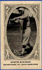Martin McManus Baseball Cards 1922 Neilson's Chocolate Type II Prices