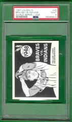 Braves VS Indians [1948] Baseball Cards 1967 Laughlin World Series Prices