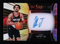 Gary Trent Jr. #GTJ Basketball Cards 2018 Panini Select Rookie Signatures Prices