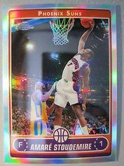 Amare Stoudemire #121 Basketball Cards 2006 Topps Chrome Prices