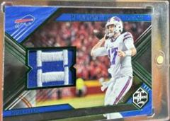 Josh Allen [Emerald] #PB-JAL Football Cards 2022 Panini Limited Playoff Brilliance Prices
