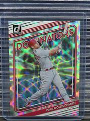 Paul Goldschmidt [Silver] #D-9 Baseball Cards 2022 Panini Donruss Dominators Prices