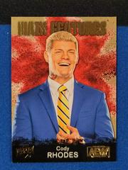 Cody Rhodes [Gold] Wrestling Cards 2021 Upper Deck AEW Main Features Prices
