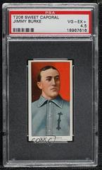 Jimmy Burke Baseball Cards 1909 T206 Sweet Caporal 350 Factory 30 Prices