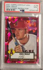 Mike Trout [SP Red Refractor] #27 Baseball Cards 2021 Topps Chrome Prices