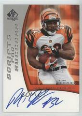 Rudi Johnson #SS-RJ Football Cards 2005 SP Authentic Scripts for Success Autograph Prices