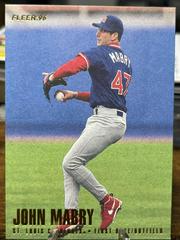John Mabry #547 Baseball Cards 1996 Fleer Prices