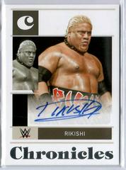 Rikishi Wrestling Cards 2022 Panini Chronicles WWE Signatures Prices