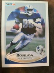 Michael Irvin #389 Football Cards 1990 Fleer Prices