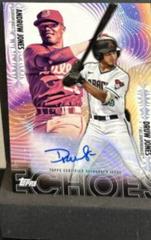 Andruw Jones, Druw Jones [Autograph] Baseball Cards 2023 Topps Pro Debut Echoes Prices