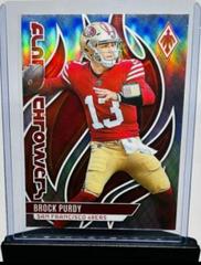 Brock Purdy [Silver Seismic] #FLA-12 Football Cards 2023 Panini Phoenix Flame Throwers Prices