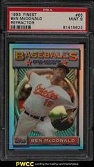 Ben McDonald [Refractor] #65 Baseball Cards 1993 Finest Prices