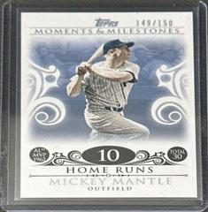 Mickey Mantle [Home Run 30] Baseball Cards 2008 Topps Moments & Milestones Prices