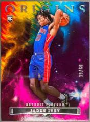 Jaden Ivey [Pink] #11 Basketball Cards 2022 Panini Origins Prices