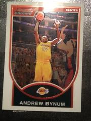 Andrew Bynum Basketball Cards 2007 Bowman Chrome Prices