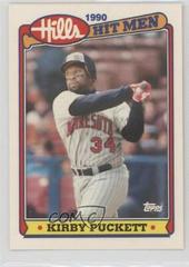Kirby Puckett #27 Baseball Cards 1990 Topps Hills Hit Men Prices