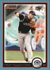 Troy Tulowitzki #123 Baseball Cards 2010 Bowman Prices