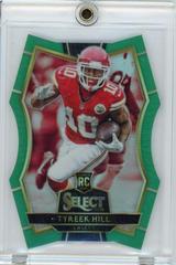 Tyreek Hill [Green Prizm Die Cut] #170 Football Cards 2016 Panini Select Prices