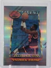 Patrick Ewing [Refractor w/ Coating] Basketball Cards 1994 Finest Prices